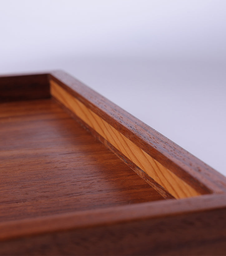 Solid Shesham Tray large