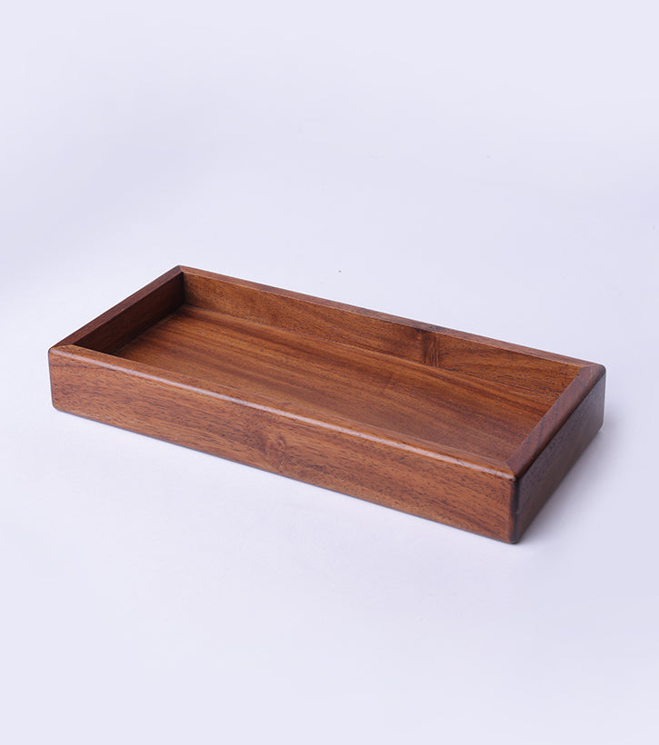 Solid Shesham medium tray