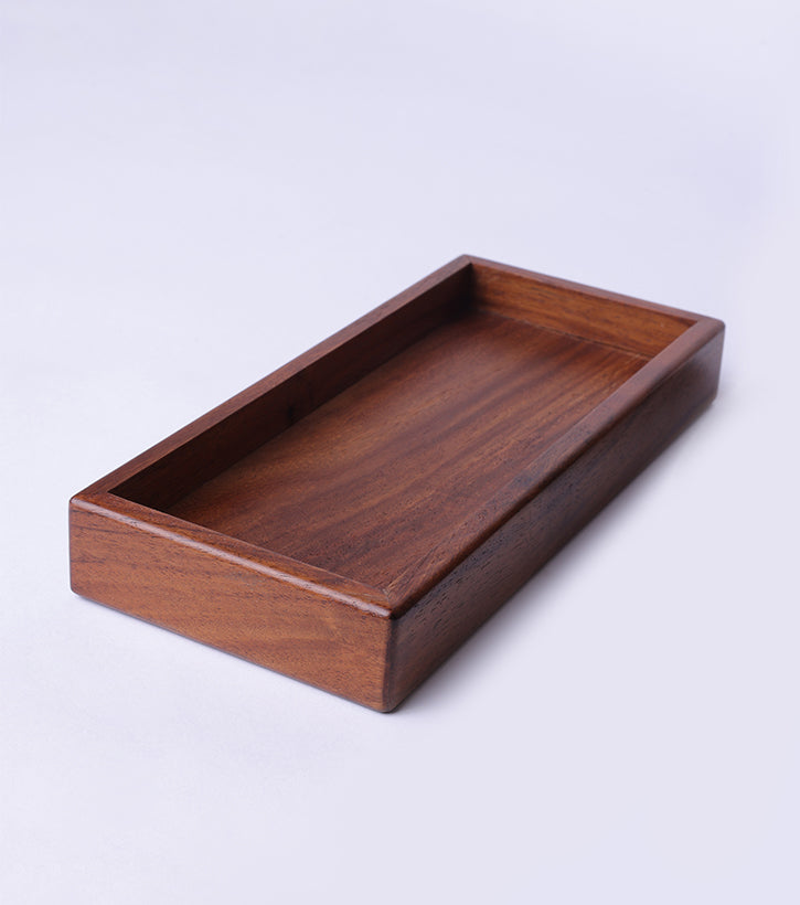 Solid Shesham medium tray