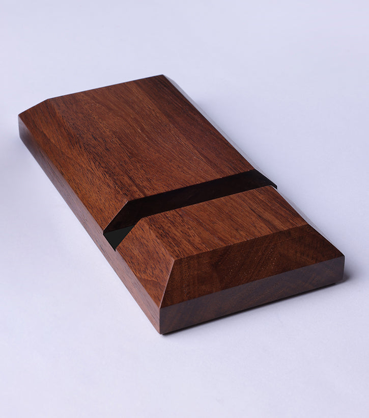 Solid Shesham mobile/laptop stand